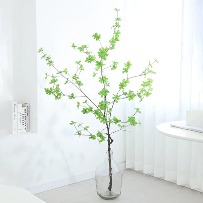 59" Artificial Multi-Petal Tree, Faux Greenery for Home Scaping & Decor, Potted Plant for Living Room