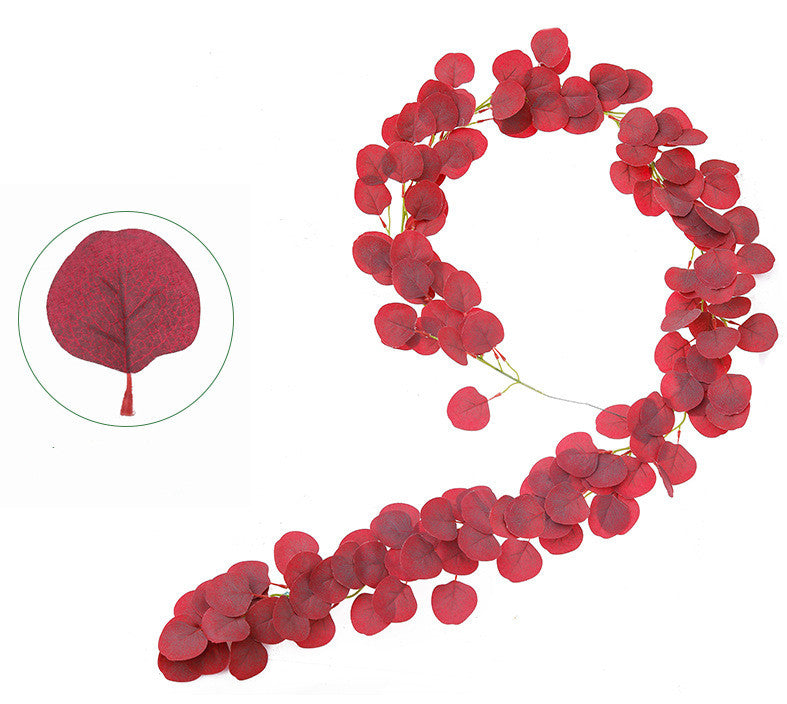 6.5FT Artificial Eucalyptus Garland Greenery Hanging Vines for Wedding Table Runner Party Centerpiece