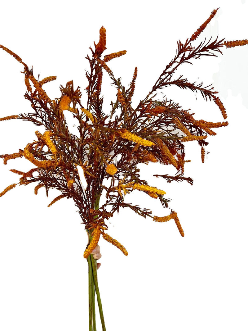 35 Inch Artificial Salvia Flower 10 Pcs Autumn Silk Floral Stems Bulk Wholesale