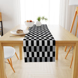 Bulk 2 Pcs Bohemia Flax Strip Table Runners Suitable for Wedding Party Festive Indoor and Outdoor Decoration Wholesale