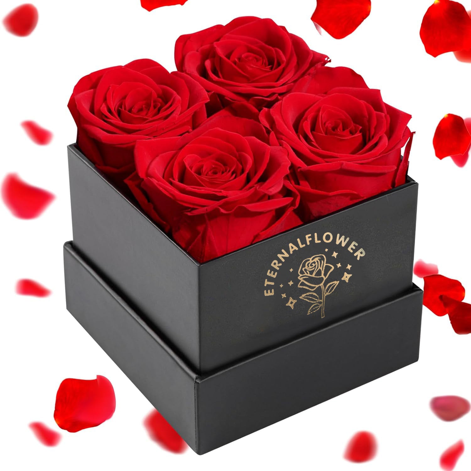 Bulk Preserved Rose in a Box Forever Roses Gift for Valentine's Day Birthday Mother's Day Anniversary Wholesale