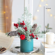 Christmas Tabletop Berry Ornament 12 Inch Artificial Holiday Decoration