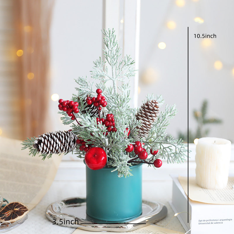 Christmas Tabletop Berry Ornament 12 Inch Artificial Holiday Decoration