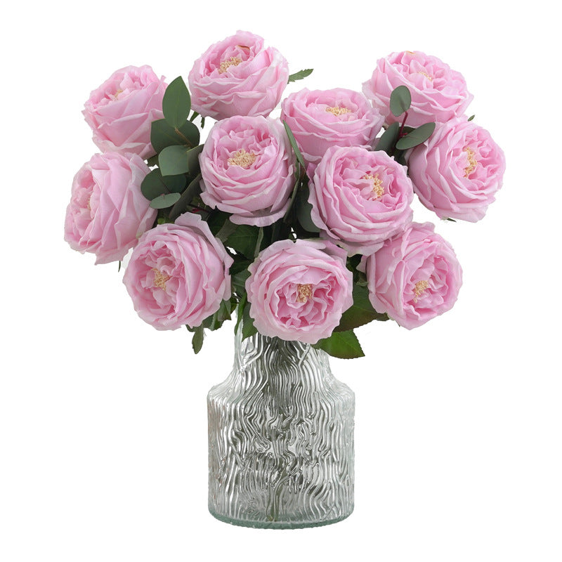 Bulk 18" Real Touch Artificial Rose Flowers Long Stem Silk Roses for DIY Wedding Bouquets Table Centerpieces and Home Decor Wholesale