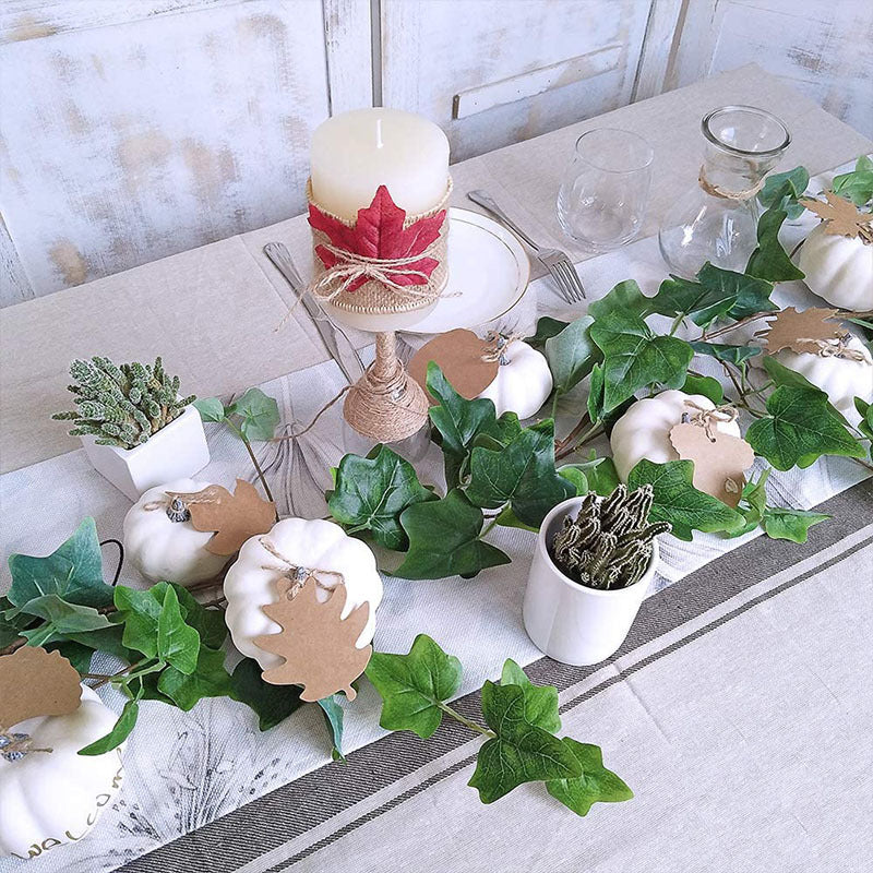 Bulk 12 Pcs Artificial White Pumpkins for Halloween and Thanksgiving Decor, Photography Props, and DIY Projects Wholesale