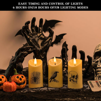 Bulk Halloween Decor Indoor Outdoor Gothic Wall Hangings 3 Creepy Hand Wall Lights with Remote Control for Spooky Halloween Decoration Wholesale