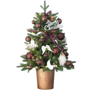 Christmas Tabletop Ornament 26 Inch Artificial Decorative Holiday Accent