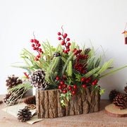 Christmas Tabletop Ornament 10 Inch Artificial Decorative Holiday Accent