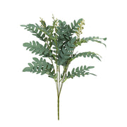 20 Inch Artificial Sophora Japonica Locust Leaves Stem Twig, 1 Pc Silk Leaf Branch