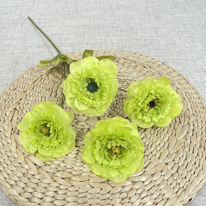 Wedding Floral Backdrop Artificial Lotus Stems - 23.23" Bendable Silk Decor for Venue Styling