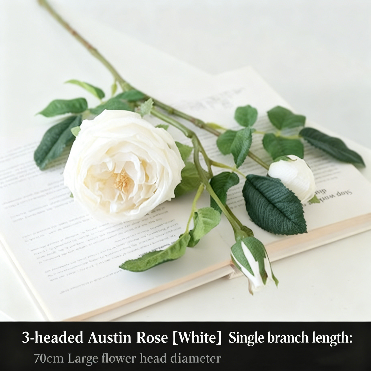 27.6" Ins-Style Faux Pink Rose Stem – Artificial Flower for Home Decor (Living Room/Dining Table) | Wedding & Photoshoot Prop