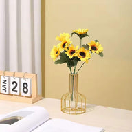 Bulk Geometric Metal Vase Centerpiece for Home Decor – Hydroponic Plant Stand for Weddings and Home Decorations Wholesale