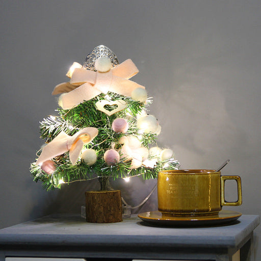 Handmade Christmas Desktop Ornament 13 Inch Artificial Decorative Piece