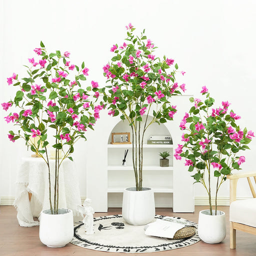 3 Sizes Faux Bougainvillea Tree Artificial Plant Bulk Spring Decor