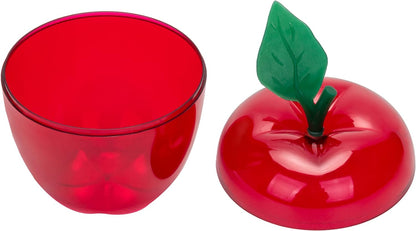 Bulk Large Clear Apple Containers Candy Toy Fillable Jars Back to School Teacher Gifts Wedding Ornaments Christmas Decorations Wholesale