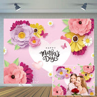 Bulk 7x5ft Mother's Day Banner Background Photography Backdrops for Mother's Day Party Decor and Decoration Wholesale