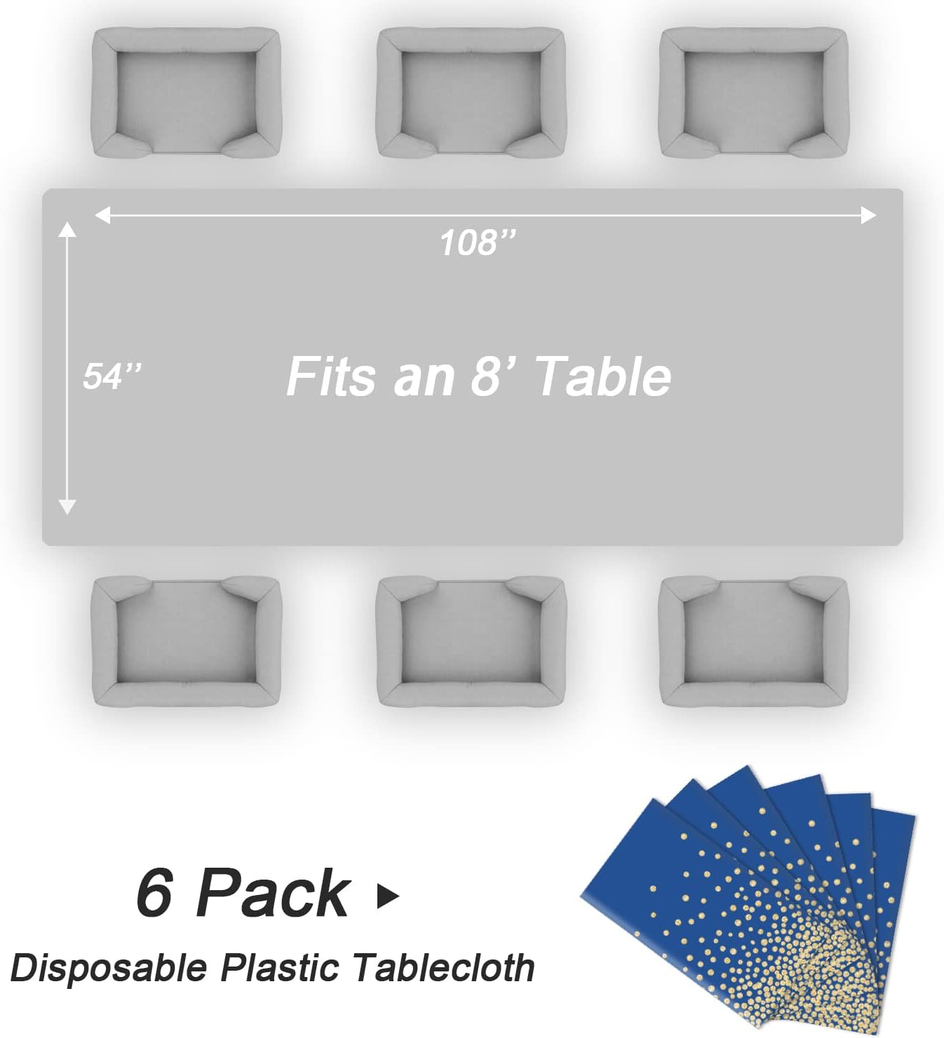 Bulk Waterproof Disposable Checkered Tablecloth 54 × 108 Inches Ideal for Outdoor Picnics Birthday Parties and Banquet Decoration Wholesale