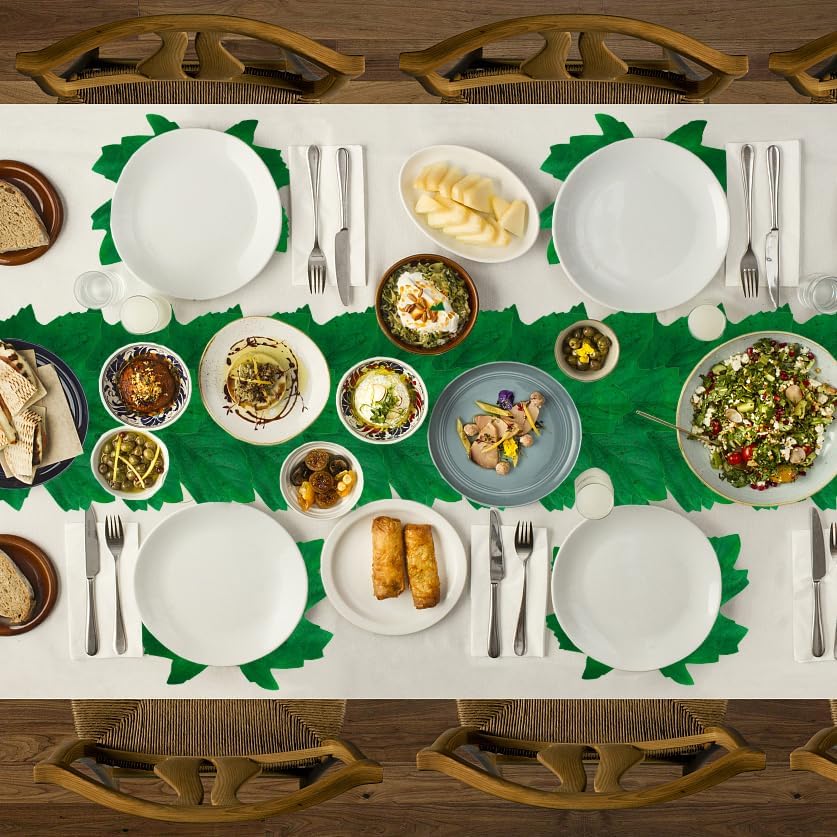 Bulk 50 Pcs Hawaiian Leaf Table Mats Perfect for Summer Parties Weddings and More Wholesale