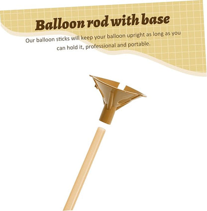 Bulk 100 Pcs 12.6 Inch Plastic Balloon Sticks for Birthday Party Anniversary Wedding Decoration Wholesale
