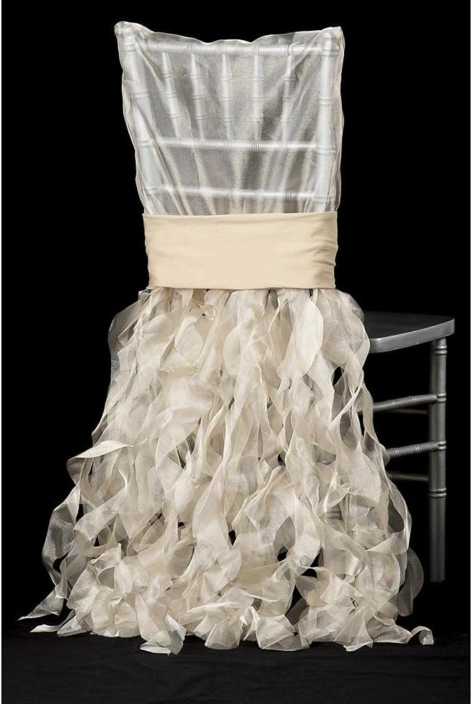 Bulk Curly Willow Chiavari Chair Back Slipcover in Fuchsia: Elegant Design, Perfect for Weddings and Special Events Wholesale