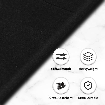 Bulk 100 Pcs 16.5" x 16.5" Premium Dinner Napkins with Flatware Pocket Soft Absorbent Cloth for Kitchen Parties Weddings Events Wholesale