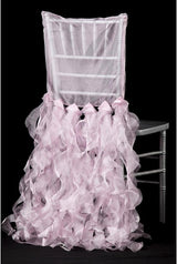 Bulk Curly Willow Chiavari Chair Back Slipcover in Fuchsia: Elegant Design, Perfect for Weddings and Special Events Wholesale