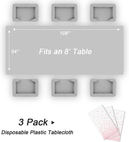 Bulk Waterproof Disposable Checkered Tablecloth 54 × 108 Inches Ideal for Outdoor Picnics Birthday Parties and Banquet Decoration Wholesale