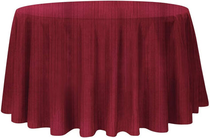 Bulk Solid Plaid Jacquard Spring Tablecloth Wrinkle and Water Resistant, Contemporary Woven Decorative Table Cover for Holiday Events Wholesale