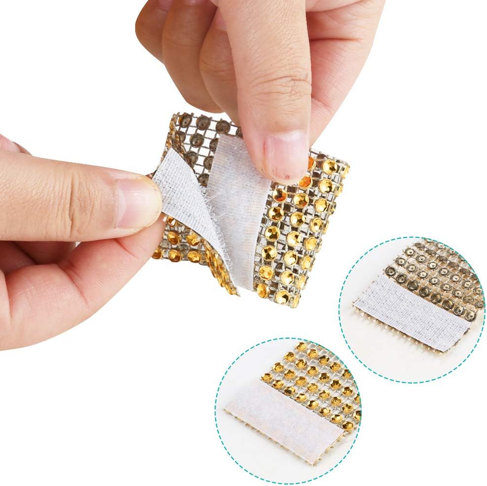 Bulk 50 Pcs Water Diamond Napkin Rings: Sparkling Decor for Table Settings Weddings Dinners Holiday Parties and Family Gatherings Wholesale