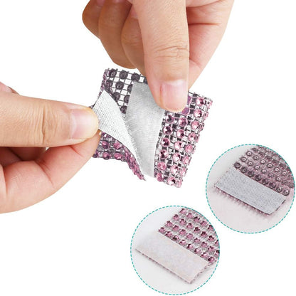 Bulk 50 Pcs Water Diamond Napkin Rings: Sparkling Decor for Table Settings Weddings Dinners Holiday Parties and Family Gatherings Wholesale