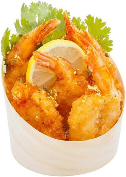 Bulk 100 Pack 4 Ounce Slanted Disposable Dessert Cups for Tasting Hors d'oeuvres Snacks and Appetizers at Weddings Parties and Events Wholesale