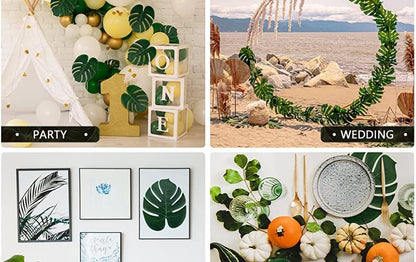 Bulk 50 Pcs Hawaiian Leaf Table Mats Perfect for Summer Parties Weddings and More Wholesale