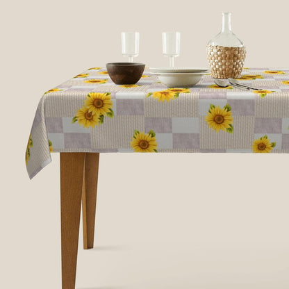 Bulk 60 Inch Round Tablecloth Stain Resistant Polyester Table Cover for Kitchen Dining Buffet Parties and Camping Mandala Design Wholesale