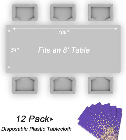 Bulk Waterproof Disposable Checkered Tablecloth 54 × 108 Inches Ideal for Outdoor Picnics Birthday Parties and Banquet Decoration Wholesale