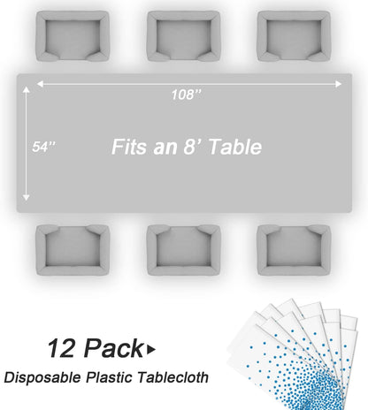 Bulk Waterproof Disposable Checkered Tablecloth 54 × 108 Inches Ideal for Outdoor Picnics Birthday Parties and Banquet Decoration Wholesale