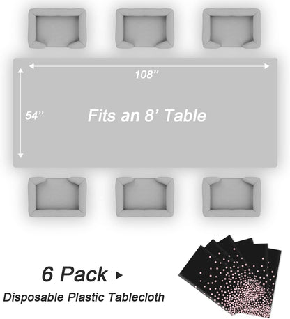 Bulk Waterproof Disposable Checkered Tablecloth 54 × 108 Inches Ideal for Outdoor Picnics Birthday Parties and Banquet Decoration Wholesale