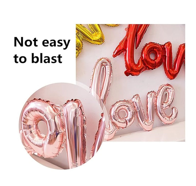 Bulk 18 Inch Love Letter Foil Balloon for Weddings Valentine's Day Engagement Party Wholesale