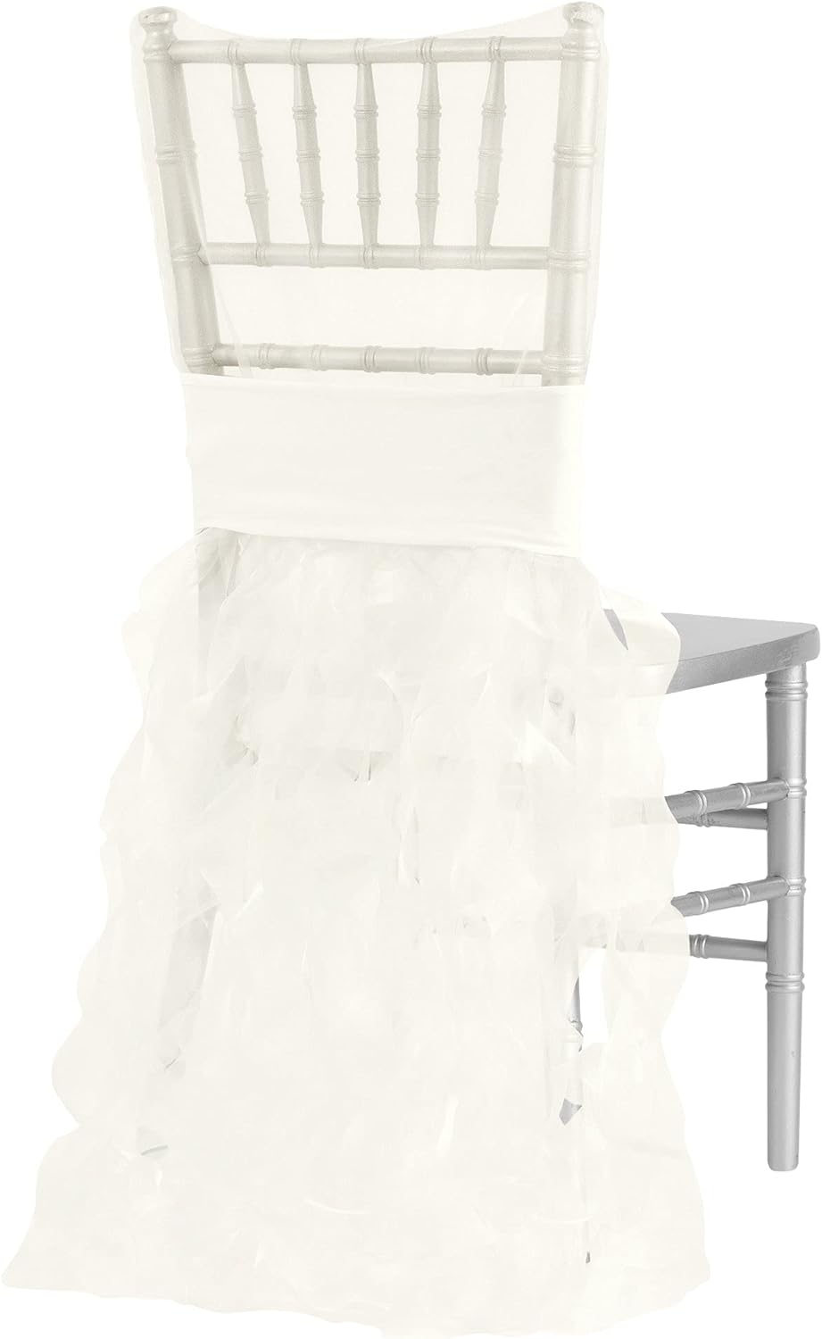 Bulk Curly Willow Chiavari Chair Back Slipcover in Fuchsia: Elegant Design, Perfect for Weddings and Special Events Wholesale