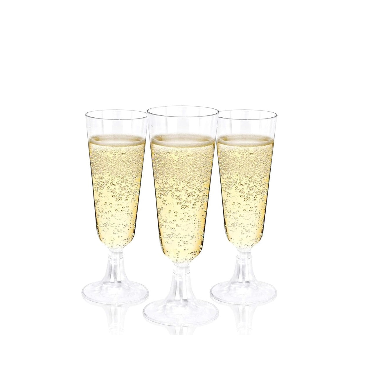 Bulk 288 Pcs 5OZ Plastic Champagne Flutes Clear Disposable Cups Wholesale