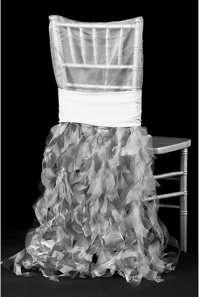 Bulk Curly Willow Chiavari Chair Back Slipcover in Fuchsia: Elegant Design, Perfect for Weddings and Special Events Wholesale