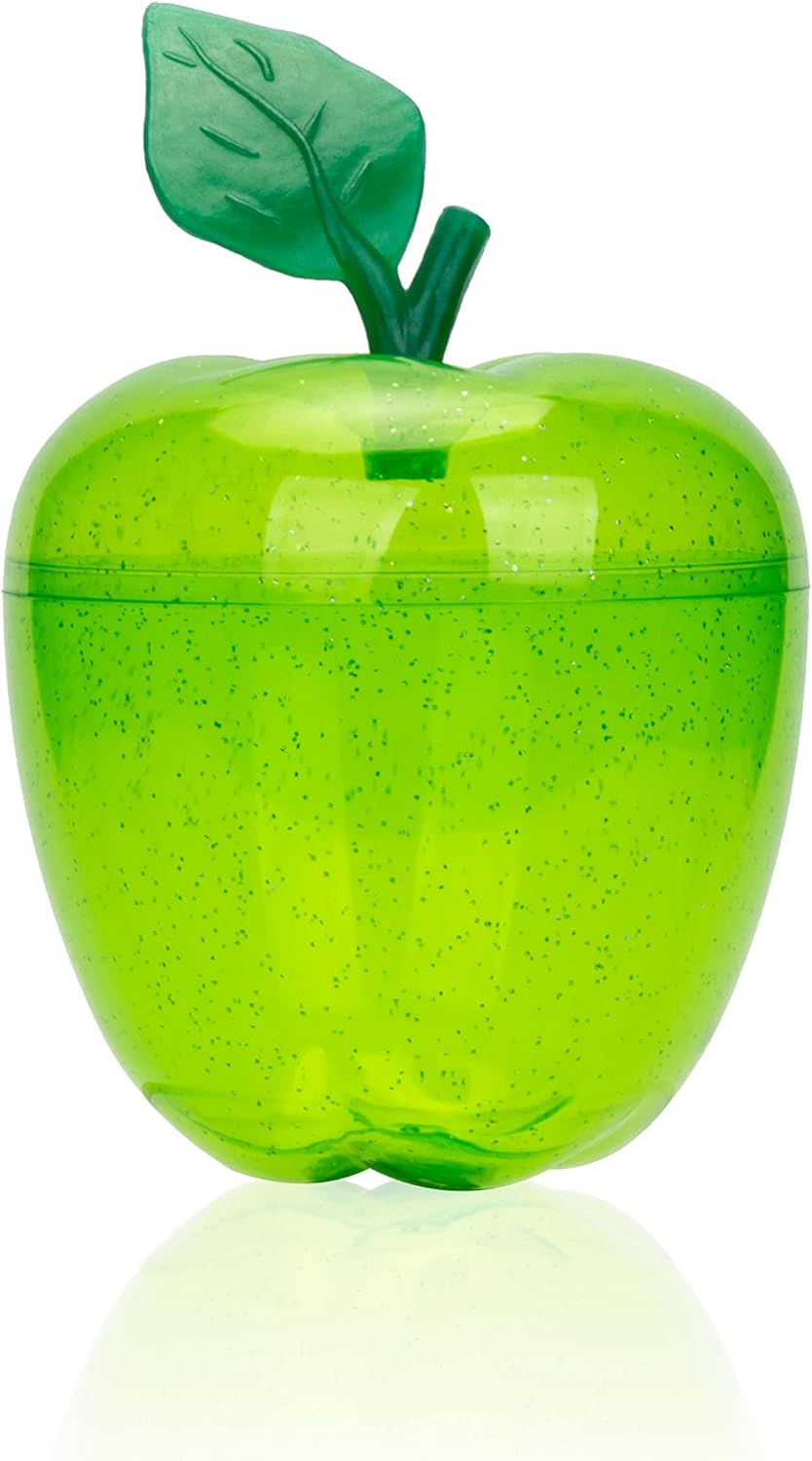 Bulk Large Clear Apple Containers Candy Toy Fillable Jars Back to School Teacher Gifts Wedding Ornaments Christmas Decorations Wholesale