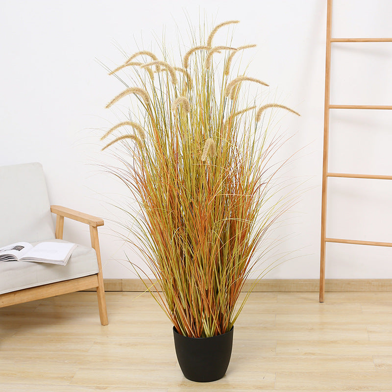64 Inch Artificial Pampas Grass Bundle, 7 Styles, Bulk Wholesale, Decorative Faux Plants in Vase