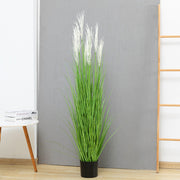 64 Inch Artificial Pampas Grass Bundle, 7 Styles, Bulk Wholesale, Decorative Faux Plants in Vase