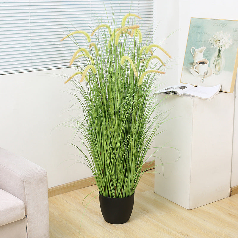 64 Inch Artificial Pampas Grass Bundle, 7 Styles, Bulk Wholesale, Decorative Faux Plants in Vase