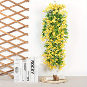 Artificial Hanging Spring Flower Garland 6 Ft UV Resistant Bulk Patio Garden Decor