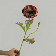 26" Real-Touch Artificial Poppy Flower – Faux Floral for Wedding & Home Decor