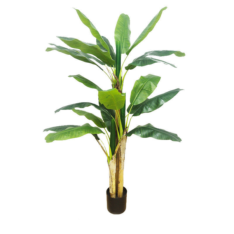 6 Ft Artificial Banana Tree with Tropical Leaves Bulk Decorative Plant