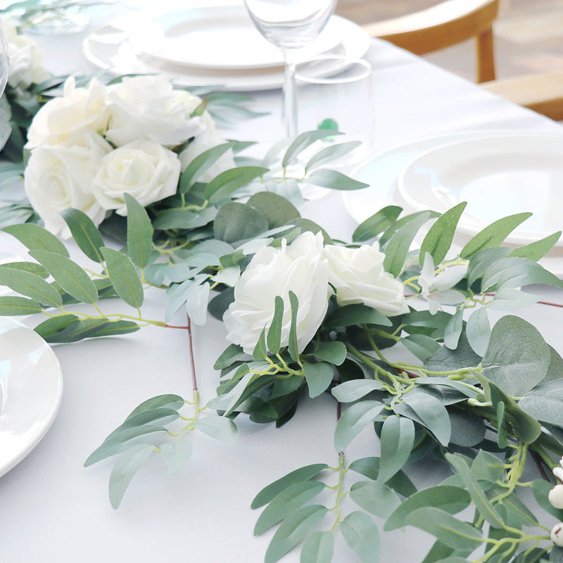 6 Feet Artificial Eucalyptus Garland Greenery Bulk Wedding Decoration