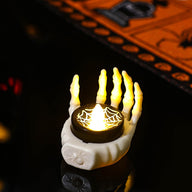 Halloween Decor LED Flameless Tealight Candles for Tables Windows and More Perfect for Parties and Events