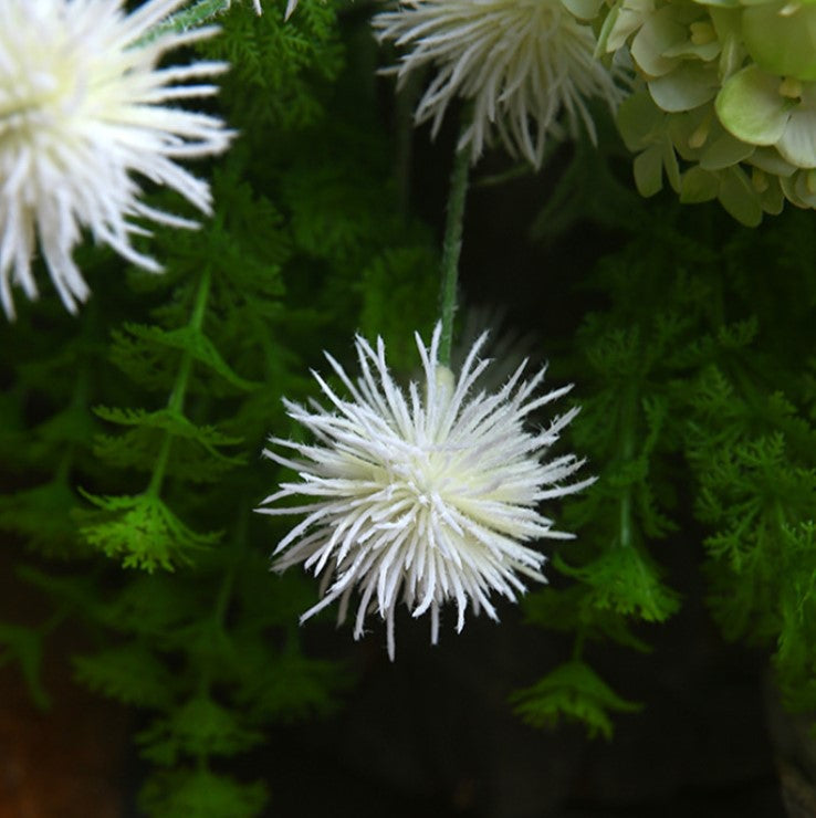 20 Inch Artificial Dandelion Stems 10 Pcs Bulk Silk Flower Stems